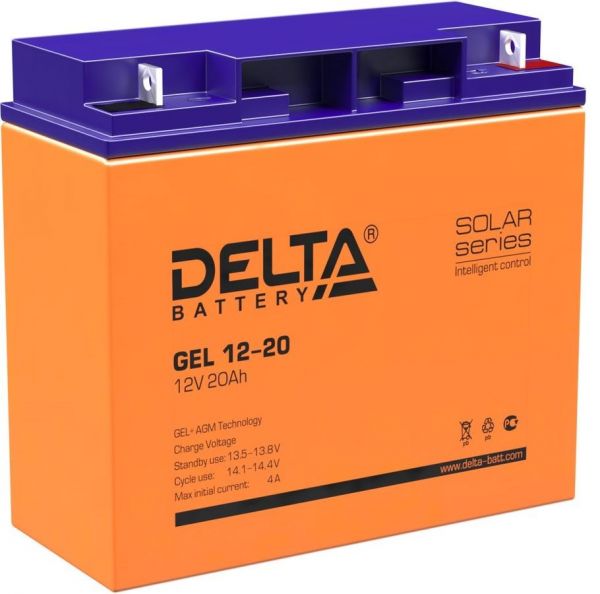 Аккумулятор для ИБП DELTA GEL1220 20 мАч