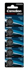 Батарейка Camelion CR2025 Lithium BL-5 150mAh (5шт) блистер