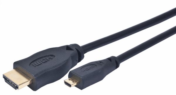 Кабель Gembird HDMI/Micro-HDMI (19M/19M) CC-HDMID-15 Black