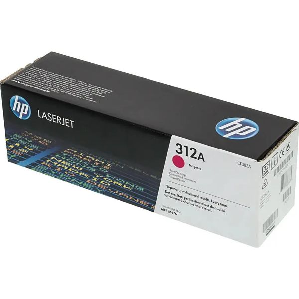 Картридж для принтера и МФУ HP 312A желтый [cf382a]