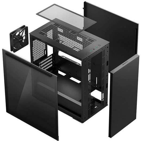 Корпус Deepcool MACUBE 110 Mini-Tower черный