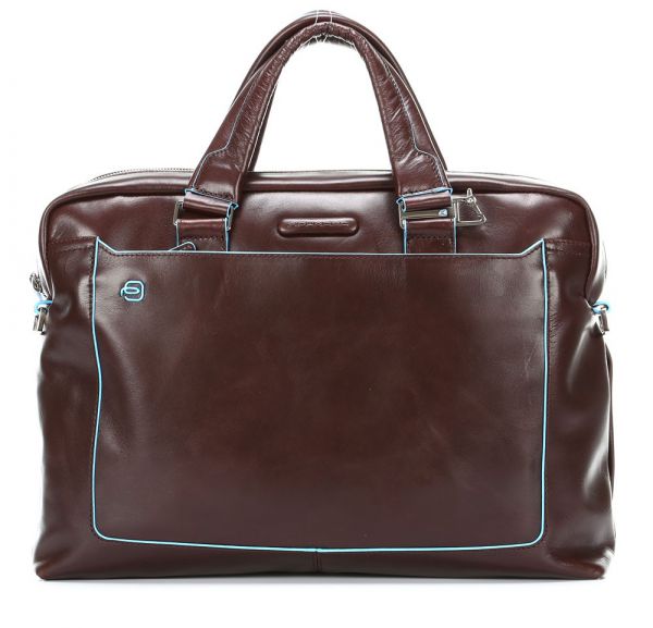 Сумка Piquadro Blue Square (CA3335B2/MO) красный/коричневый телячья кожа